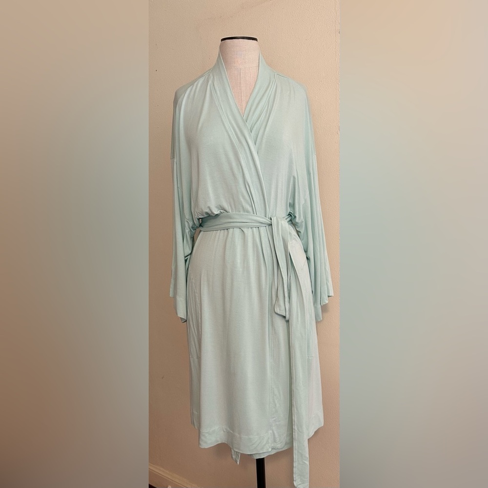 Soma kimono robe with attached belt